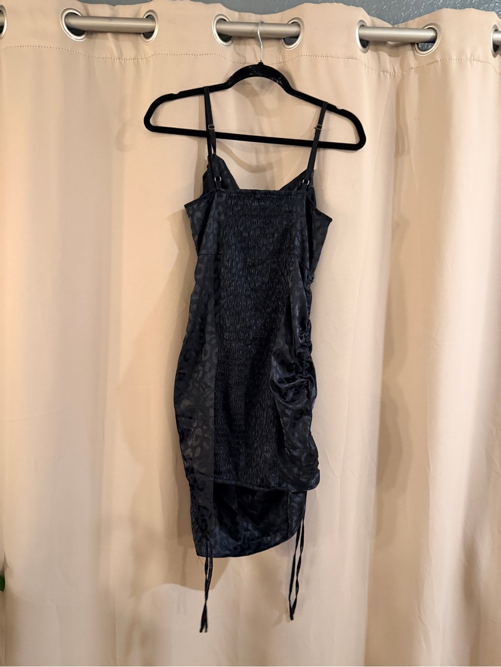 Wild Fable Black Textured Fabric Dress - Picture 3 of 6